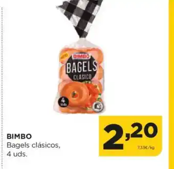 Alimerka BIMBO Bagels clásicos oferta