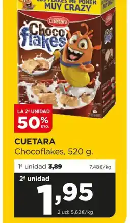 Alimerka CUETARA Chocoflakes oferta