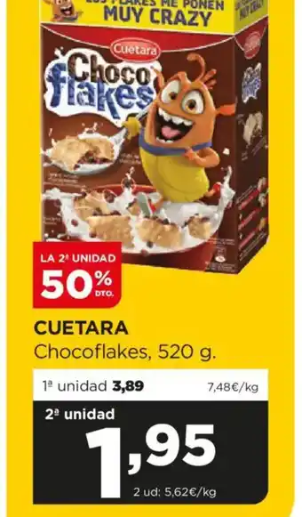 Alimerka CUETARA Chocoflakes oferta