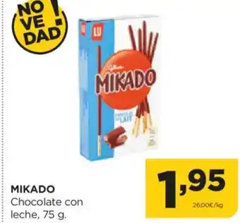 Alimerka MIKADO Chocolate con leche oferta