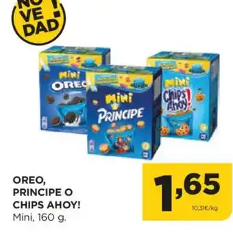 Alimerka OREO, PRINCIPE O CHIPS AHOY! Mini oferta