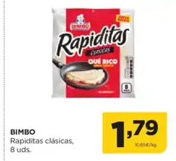 Alimerka BIMBO Rapiditas clásicas oferta