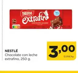 Alimerka NESTLÉ Chocolate con leche extrafino oferta