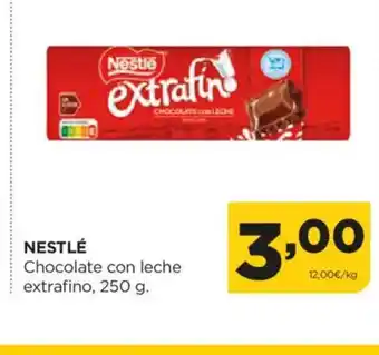 Alimerka NESTLÉ Chocolate con leche extrafino oferta