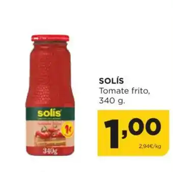 Alimerka SOLÍS Tomate frito oferta