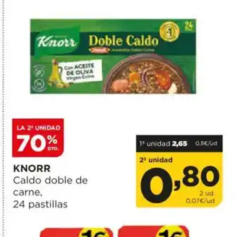 Alimerka KNORR Caldo doble de carne oferta