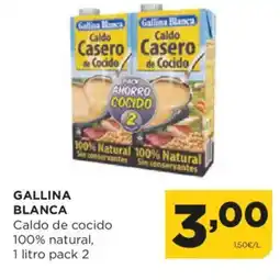 Alimerka GALLINA BLANCA Caldo de cocido oferta