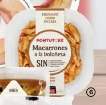 Alimerka ARGAL PONTUTOKE Macarrones a la boloñesa oferta