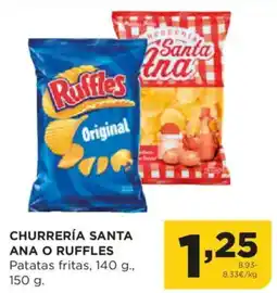 Alimerka CHURRERÍA SANTA ANA O RUFFLES Patatas fritas oferta