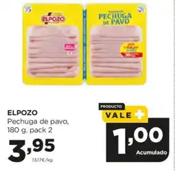 Alimerka ELPOZO Pechuga de pavo oferta