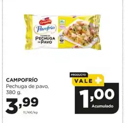 Alimerka CAMPOFRÍO Pechuga de pavo oferta