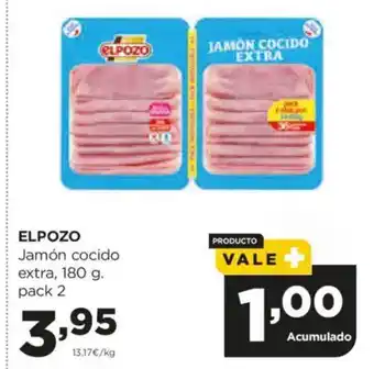 Alimerka ELPOZO Jamón cocido extra oferta