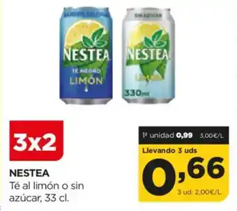 Alimerka NESTEA Té al limón o sin azúcar oferta