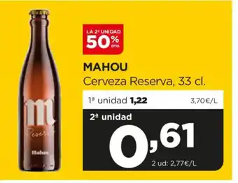 Alimerka MAHOU Cerveza Reserva oferta