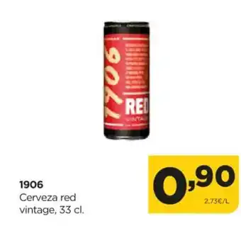 Alimerka Cerveza red vintage oferta