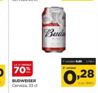 Alimerka BUDWEISER Cerveza oferta