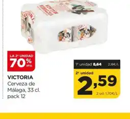 Alimerka VICTORIA Cerveza de Málaga oferta