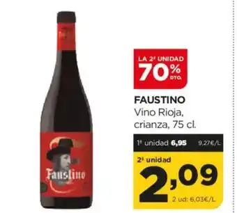 Alimerka FAUSTINO Vino Rioja, crianza oferta