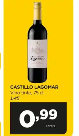 Alimerka CASTILLO LAGOMAR Vino tinto oferta