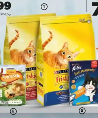 Alimerka FRISKIES Comida con buey o atún y salmón para gatos oferta