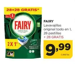 Alimerka FAIRY Lavavajillas original todo en 1 oferta