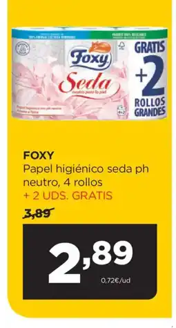 Alimerka FOXY Papel higiénico seda ph oferta