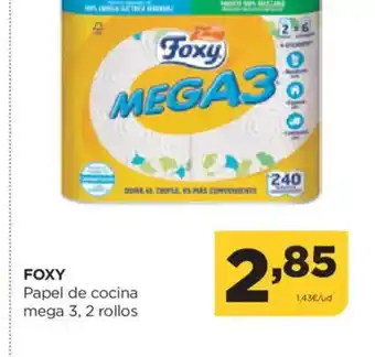 Alimerka FOXY Papel de cocina mega oferta