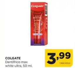 Alimerka COLGATE Dentifrico max white ultra oferta