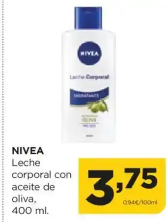 Alimerka NIVEA Leche corporal con aceite de oliva oferta