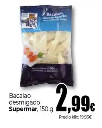 Unide Supermercados SUPERMAR Bacalao desmigado oferta