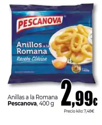 Unide Supermercados PESCANOVA Anillos a la Romana oferta