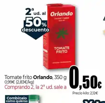 Unide Supermercados ORLANDO Tomate frito oferta