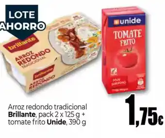 Unide Supermercados Arroz redondo tradicional oferta