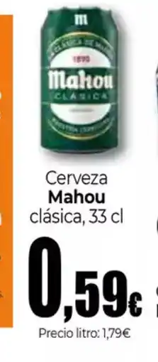 Unide Supermercados MAHOU Cerveza clásica oferta