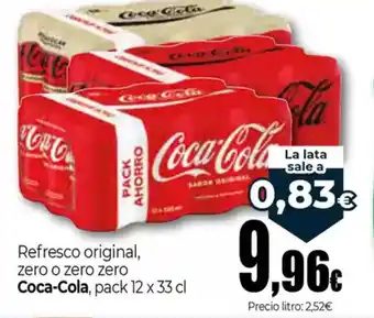 Unide Supermercados COCA COLA Refresco original, zero o zero zero oferta