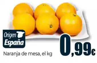 Unide Supermercados Naranja de mesa oferta