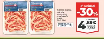 La Sirena Gamba blanca oferta