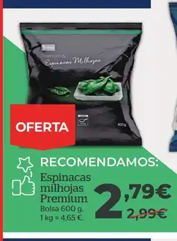 La Sirena Espinacas milhojas Premium oferta