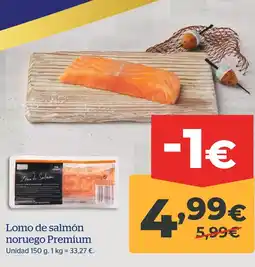 La Sirena Lomo de salmón noruego oferta