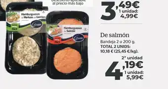 La Sirena De salmón oferta