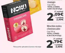 La Sirena Mochis noku cheesecake oferta