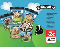 La Sirena BEN & JERRY'S Tarrinas de helado oferta