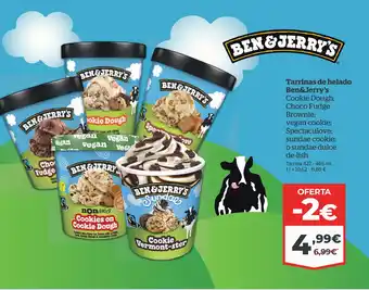 La Sirena BEN & JERRY'S Tarrinas de helado oferta