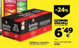 BM Supermercados ESTRELLA GALICIA Cerveza oferta