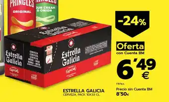 BM Supermercados ESTRELLA GALICIA Cerveza oferta