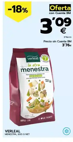 BM Supermercados VERLEAL Menestra oferta