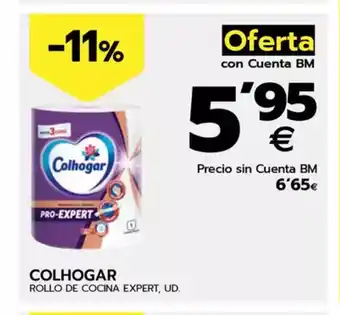 BM Supermercados COLHOGAR Rollo de cocina expert oferta