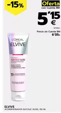 BM Supermercados ELVIVE glycolic gloss oferta