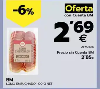 BM Supermercados BM Lomo embuchado oferta