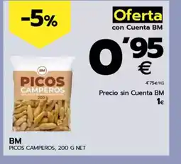 BM Supermercados BM Picos camperos oferta